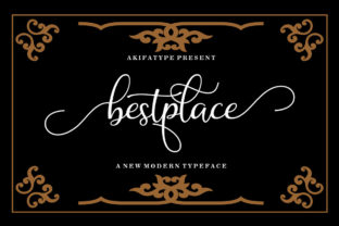 Bestplace Script: A Vintage Clean Typeface
