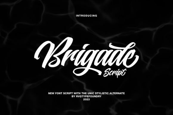 Brigade Script: A Vintage Charm for Modern Branding