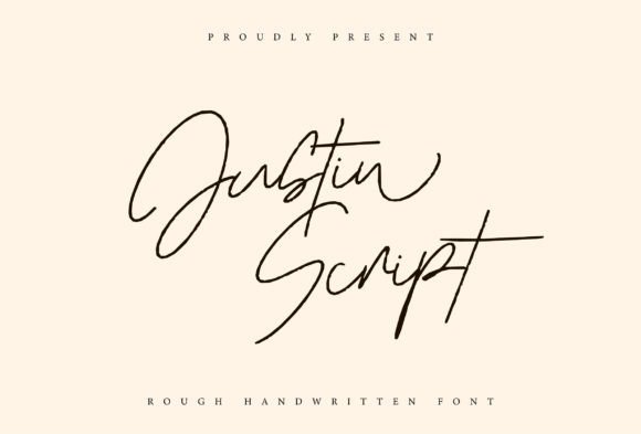 Justin Script: Adding Romance to Modern Design