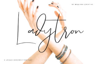 Ladytron Script: The Font That Brings Handcrafted Soul to Modern Design