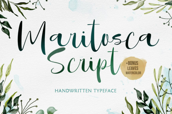 Maritosca Script: The Modern Calligraphy Font That Elevates Your Work