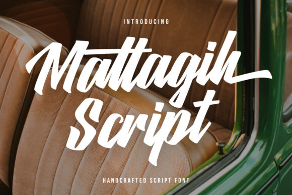 Matlagih Script: A Bold Handwritten Font for Modern Brands