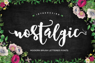 Nostalgic Script: The Energetic Modern Brush Font for Dynamic Brands