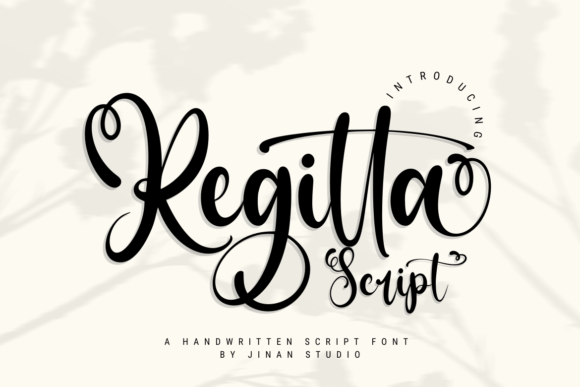 Regitta Script: Crafting Elegance for Modern Branding