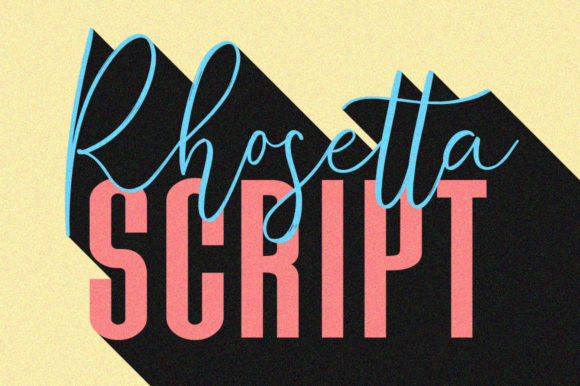 Rhosetta Script: The Versatile Duo Font for Modern Designers