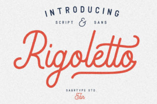 Rigoletto Script: Blending Elegance with Playful Design