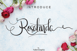 Rosalinda Script: A Natural Handwritten Calligraphy Font