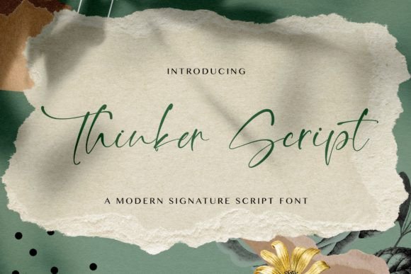 Thinker Script: Your Go-To Font for Authentic Signatures